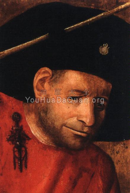 一个戟兵的头 - 希罗尼穆斯·波希